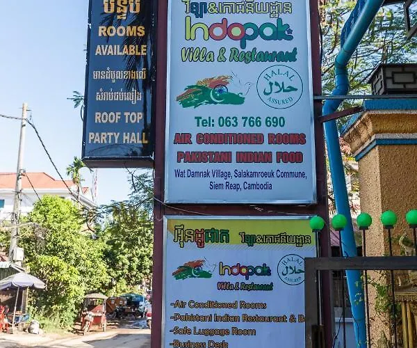 Indopak Villa & Restaurant Hotel Siem Reap
